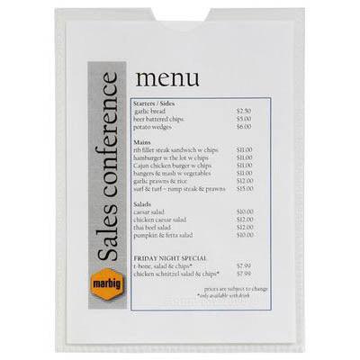 Marbig Card Holder Top Opening A6 Pack 10 2006700 - SuperOffice