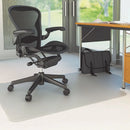 Marbig Chairmat PVC Hard Floor Keyhole 1140x1340mm 87207 - SuperOffice