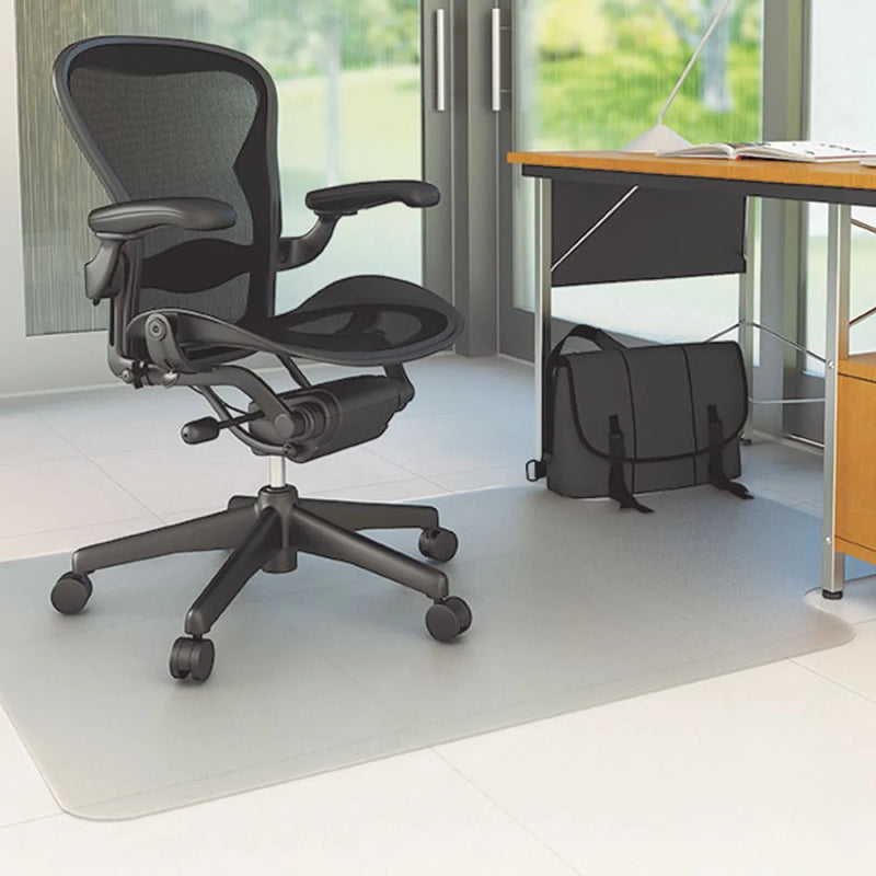 Marbig Chairmat PVC Hard Floor Keyhole 1140x1340mm 87207 - SuperOffice