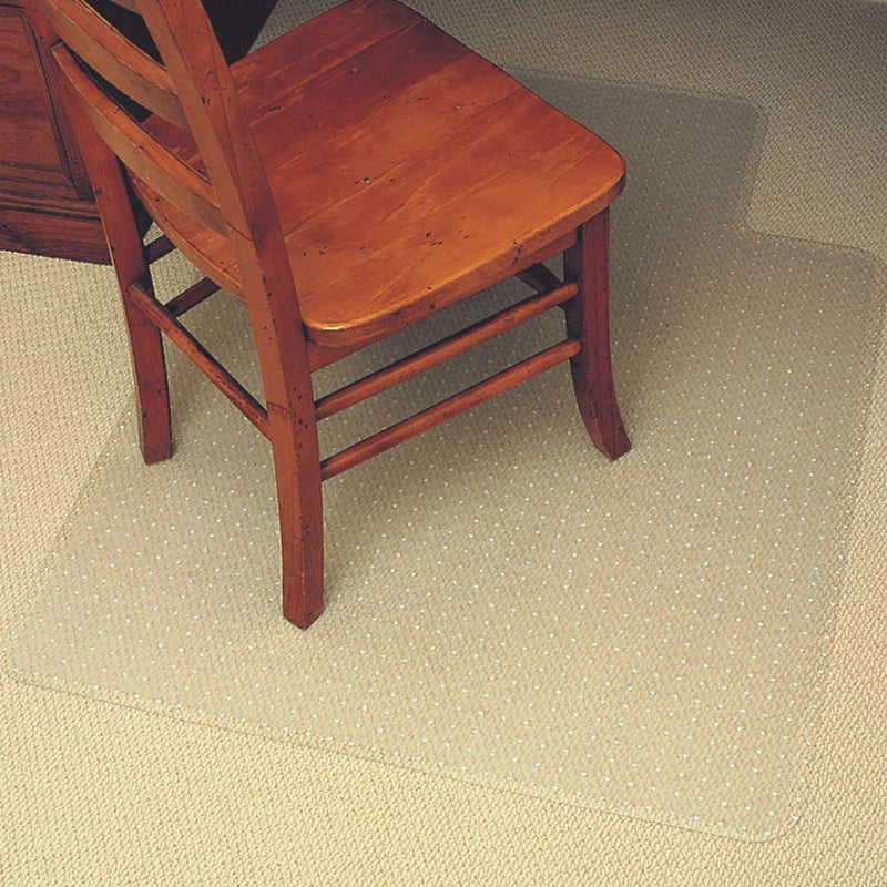 Marbig Chairmat PVC Keyhole Low Pile Carpet 910x1210mm 87440 - SuperOffice