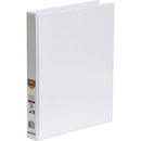 Marbig Clear View Insert Ring Binder 2D 25Mm A4 White 5402008B - SuperOffice