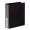 Marbig Clear View Insert Ring Binder 2D 50mm A4 Black 12 Pack Bulk 5422002B (12 Pack) - SuperOffice