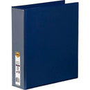 Marbig Clear View Insert Ring Binder 3D 50Mm A4 Blue 5423001B - SuperOffice