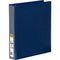 Marbig Clear View Insert Ring Binder 4D 38Mm A4 Blue 5414001B - SuperOffice