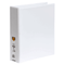 Marbig Clear View Insert Ring Binder 4D 50mm A4 White 12 Pack 5424008B (12 Pack) - SuperOffice