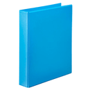 Marbig Clear View Insert Ring Binder Folder 2D 25mm A4 Marine Blue 20 Pack 5402031 (20 Pack) - SuperOffice