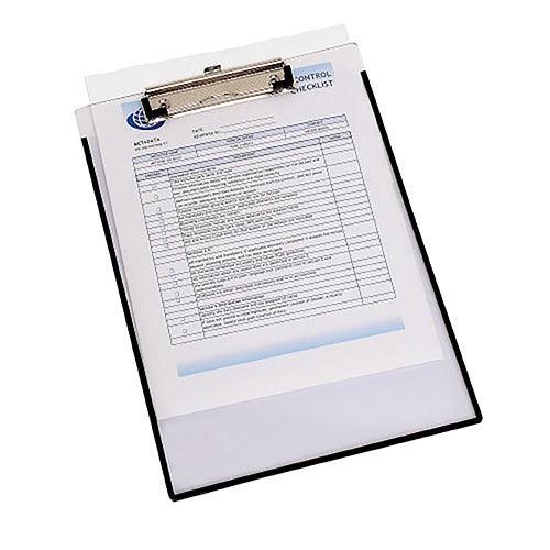 Marbig Clearview Clipboard With Insert Cover A4 Clear 4320012 - SuperOffice