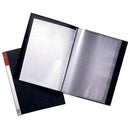 Marbig Clearview Display Book 76 Pocket A4 Black 2058002 - SuperOffice