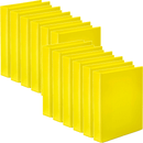Marbig Clearview Insert Ring Binder 4D 50mm A4 Yellow 12 Pack 5424005 (12 Pack) - SuperOffice