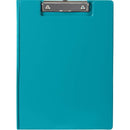 Marbig Clipfolder Clipboard PE A4 Blue Pack 6 4300601A (6 Pack) - SuperOffice