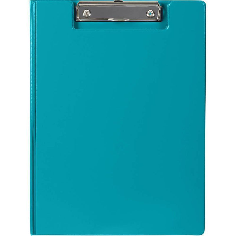 Marbig Clipfolder Clipboard PE A4 Blue Pack 6 4300601A (6 Pack) - SuperOffice