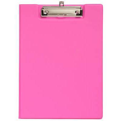 Marbig Clipfolder Pe A4 Pink 4460009 - SuperOffice