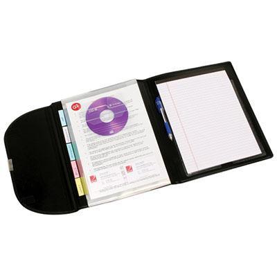 Marbig Compendium A4 5 Pocket Black 90069 - SuperOffice