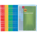 Marbig Copysafe Sheet Protectors Plastic Sleeves A4 Assorted Colours Pack 20 25190 - SuperOffice