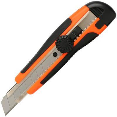 Marbig Cutter Knife Heavy Duty With Wheel Lock 975170B - SuperOffice