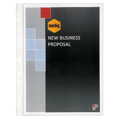 Marbig Deluxe Copysafe Sheet Protectors A3 Pack 25 25103S - SuperOffice