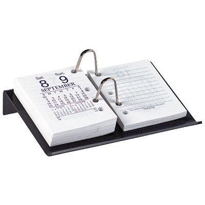 Marbig Desk Calendar Stand Side Open Acrylic 8606120 - SuperOffice