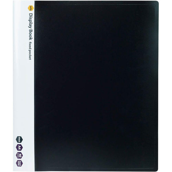 Marbig Display Book 40 Pocket A4 Black 2003902 - SuperOffice