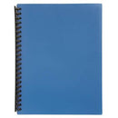 Marbig Display Book Refillable 20 Pocket A4 Blue 2007001 - SuperOffice