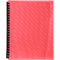Marbig Display Book Refillable 20 Pocket A4 Shimmer Pink 2005809 - SuperOffice