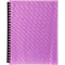 Marbig Display Book Refillable 20 Pocket A4 Shimmer Purple 2005819 - SuperOffice