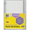 Marbig Divider A-Z Tab A4 Black/White 35124F - SuperOffice