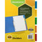 Marbig Divider Insertable Manilla 5-Tab A4 White 37640F - SuperOffice