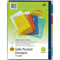 Marbig Divider Side Pocket Pp 5-Tab A4 Assorted Pack of 10 35070 (Pack 10) - SuperOffice
