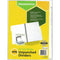 Marbig Divider Unpunched Manilla 10-Tab A4 White 37405F - SuperOffice
