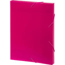 Marbig Document File Box A4 Pink Box 10 Bulk 2019909 (Box 10) - SuperOffice