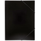Marbig Document File Wallet Folder Elastic Strap A4 Black 12 Pack 2095102 (12 Pack) - SuperOffice