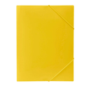 Marbig Document File Wallet Folder Elastic Strap A4 Yellow 12 Pack 2095105 (12 Pack) - SuperOffice