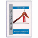 Marbig Document Sheet Protector PVC Thick Heavy Duty A5 Clear 20 Pack 90076 (20 Pack) - SuperOffice