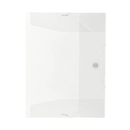 Marbig Document Wallet Clear Translucent Pack 12 2095112 (Pack 12) - SuperOffice