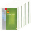 Marbig Easy Access Document Holder Sleeves For Binders A4 Pack 100 20620 (10 Pack of 10) - SuperOffice