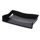 Marbig Enviro Document Tray Landscape A4 Black 5 Pack 86360 (5 Pack) - SuperOffice