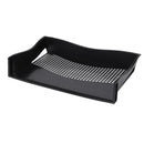 Marbig Enviro Document Tray Landscape A4 Black 5 Pack 86360 (5 Pack) - SuperOffice
