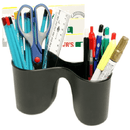 Marbig Enviro Duo Pencil Cup Black 86330 - SuperOffice