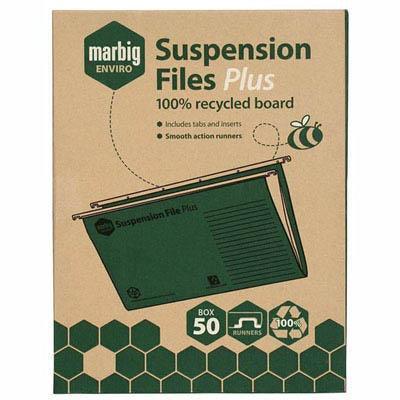 Marbig Enviro Suspension Files Complete Box 50 11307C - SuperOffice