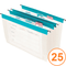 Marbig Expanding Suspension Files Foolscap 3 Pocket Pack 25 8101204 (Pack 25) - SuperOffice