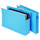 Marbig Expanding Suspension Files Foolscap Blue Box 20 8300001 - SuperOffice