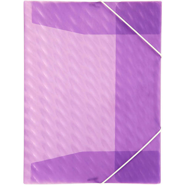 Marbig File Dox A4 Shimmer Purple 2094119 - SuperOffice