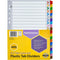 Marbig Index Dividers A-Z Tab Reinforced A4 Assorted 35024F - SuperOffice