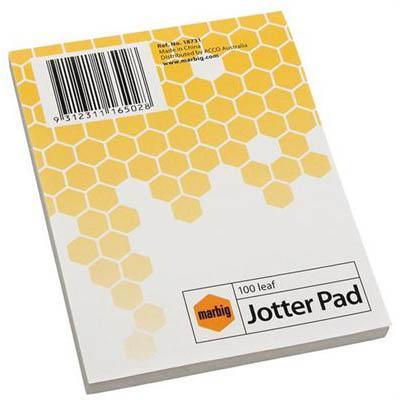 Marbig Jotter Pad 100 Leaf 100 X 128Mm 18731 - SuperOffice