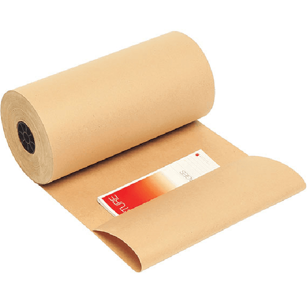 Marbig Kraft Paper Roll 600mmx340m Brown 848020 - SuperOffice