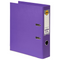 Marbig Linen Lever Arch File Folder PE A4 75mm Purple Box 10 6601019 (Box 10) - SuperOffice