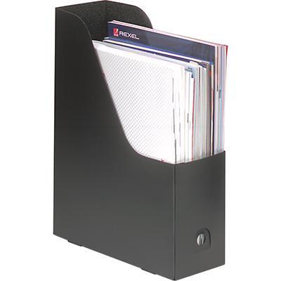 Marbig Magazine File Heavy Duty Pp Black Pack 2 2019102 - SuperOffice