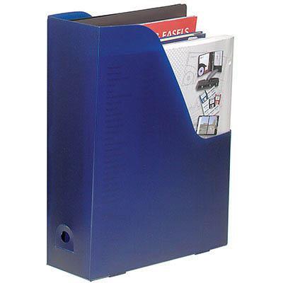 Marbig Magazine File Heavy Duty Pp Blue Pack 2 2019101 - SuperOffice