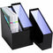 Marbig Magazine Holder Simple Storage Black Set 3 8012902 - SuperOffice