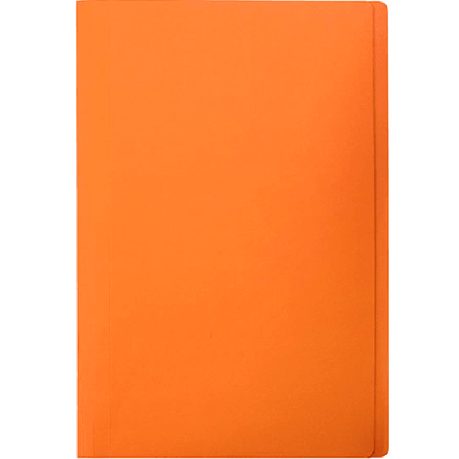 Marbig Manilla Folder Foolscap Orange Box 100 Document Paper Filing Files 1108106 - SuperOffice